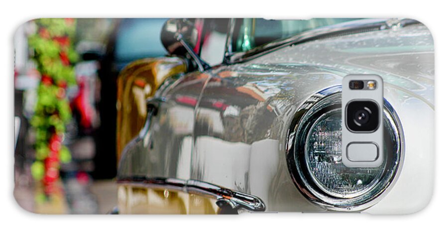 Miami Galaxy Case featuring the photograph Classic Car on Miami Beach by Wilko van de Kamp Fine Photo Art