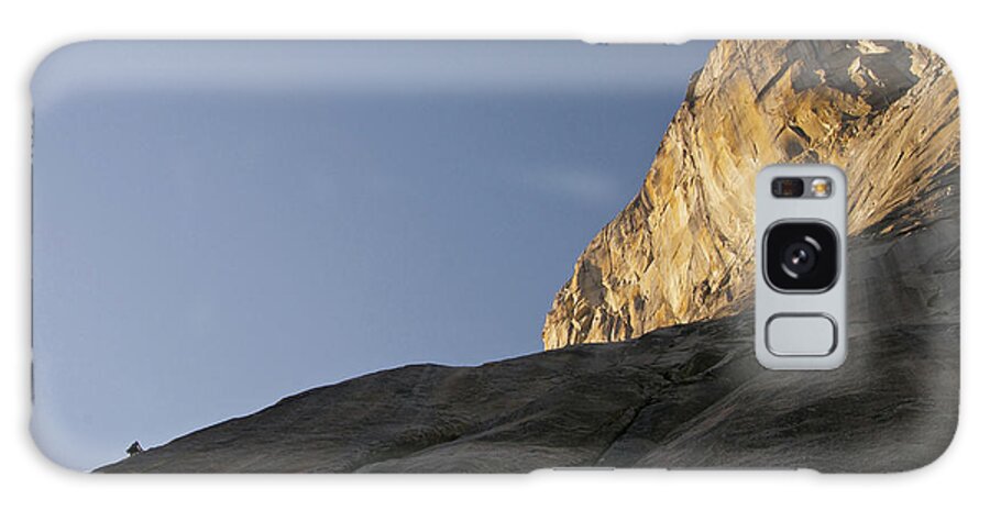 El Capitan Galaxy Case featuring the photograph Climbing the Captain by Melissa Southern
