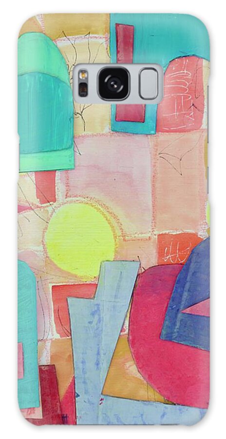 Abstract Galaxy Case featuring the mixed media Color Forms by Julia Malakoff