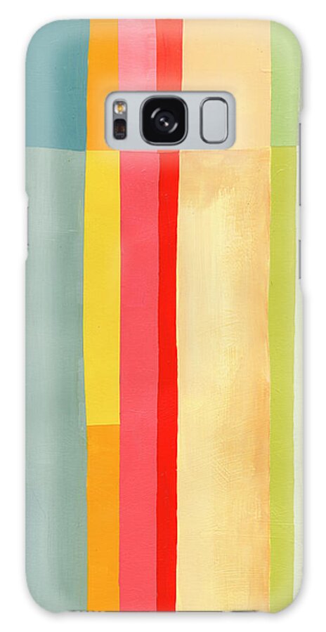 Abstract Art Galaxy Case featuring the painting Color Meditations #1 by Jane Davies
