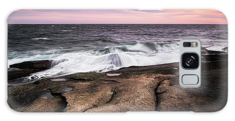 Halibut Point State Park Galaxy Case featuring the photograph Color of Dawn, Halibut Pt. by Michael Hubley