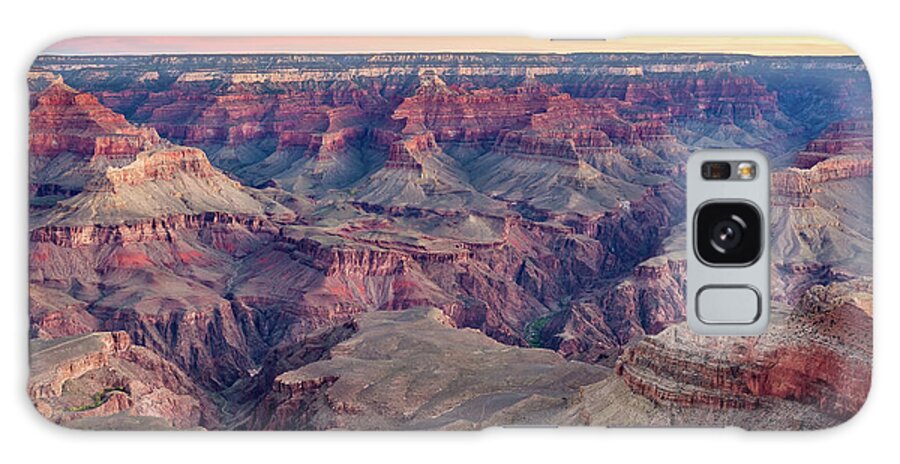 Grand Canyon Galaxy Case featuring the photograph Colorful Dawn Sky at Grand Canyon by Pierre Leclerc Photography