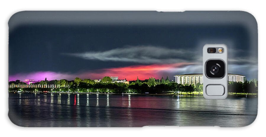  Galaxy Case featuring the photograph Colourful Canberra Sky by Ari Rex