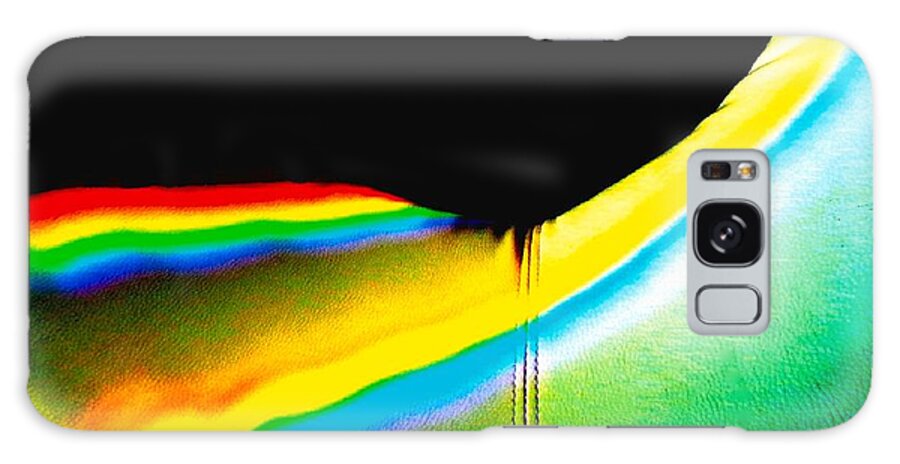 Viva Galaxy Case featuring the photograph Come-Sit In My Rainbow by VIVA Anderson