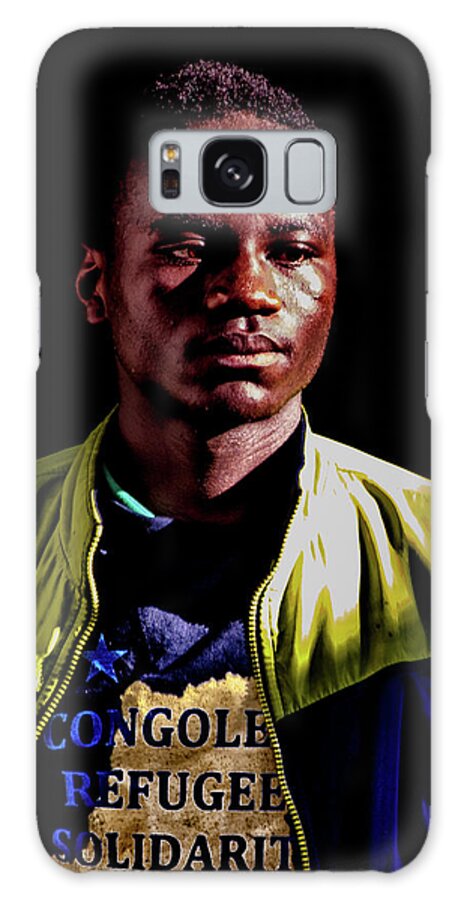Rhode Island Galaxy Case featuring the photograph Congolese Refugee by George Salter