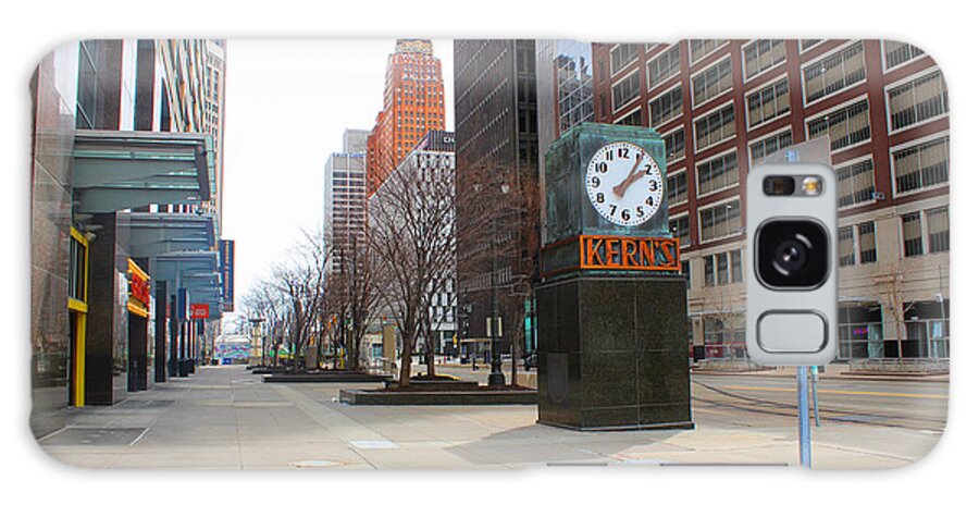 Greek Town Casino Galaxy Case featuring the photograph Coronavirus - Detroit - Empty Streets by Michael Rucker