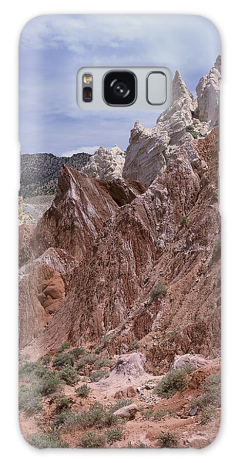 Utah Galaxy S8 Case featuring the photograph Cottonwood Spires #1-V by Tom Daniel