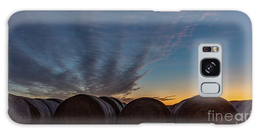 Landscape Galaxy Case featuring the photograph Country Sunrise by Seth Betterly