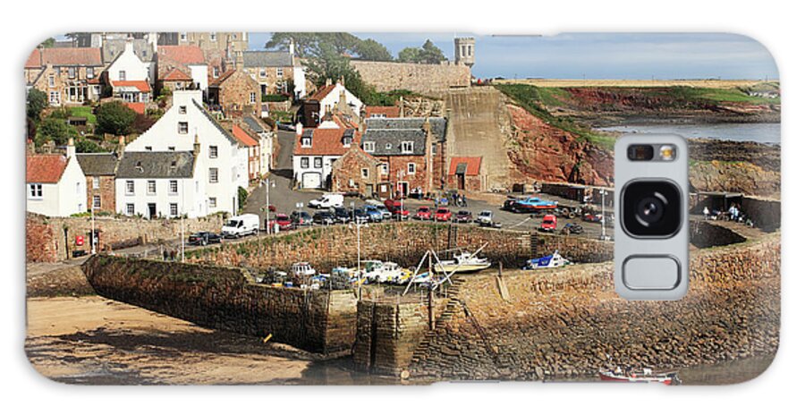Crail Galaxy Case featuring the photograph Crail Harbour by Bryan Attewell