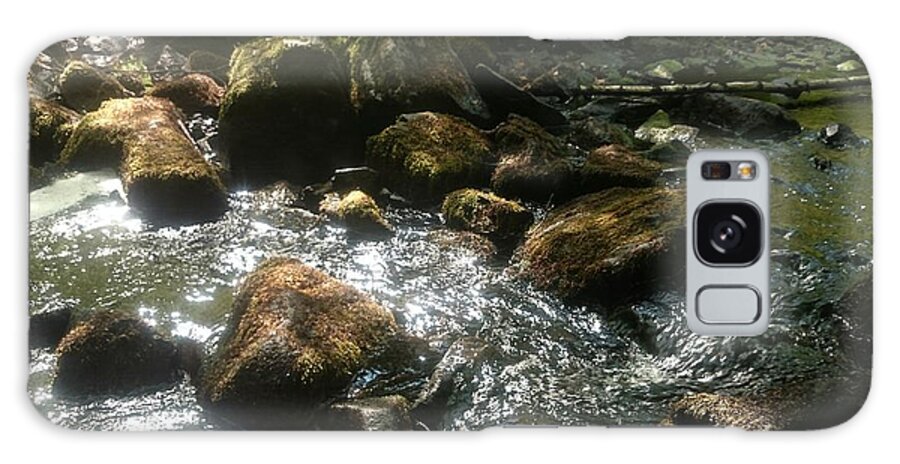 Creek Galaxy Case featuring the photograph Creek by Alexandra Vusir