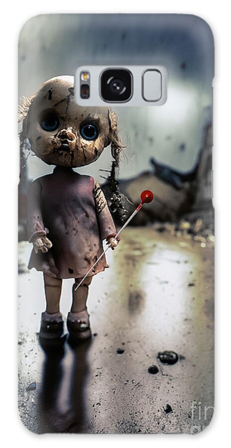 Ghost Galaxy Case featuring the photograph Creepy Zombie Pin Doll by Jt PhotoDesign