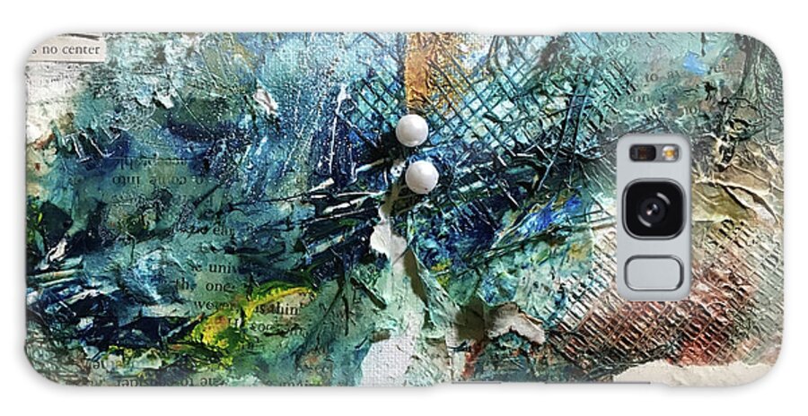 Abstract Art Galaxy Case featuring the painting Culling Overture by Rodney Frederickson