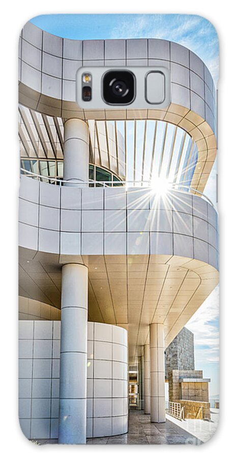 Brentwood Galaxy Case featuring the photograph Curvilinear Lines of the Getty by David Levin