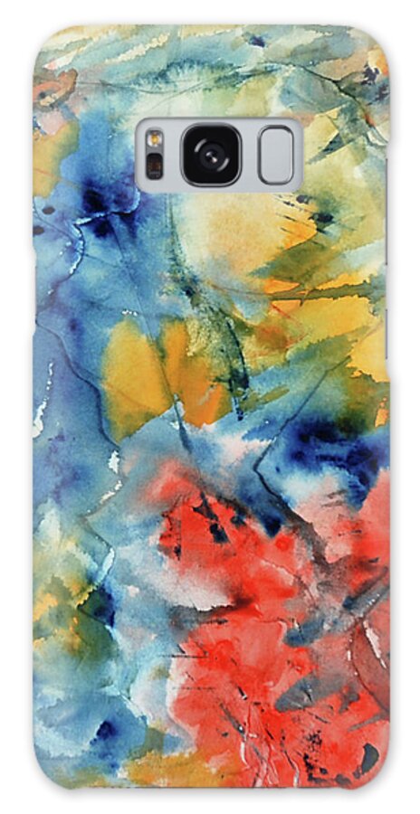Watercolor Galaxy Case featuring the painting Dance to the Music by Dick Richards
