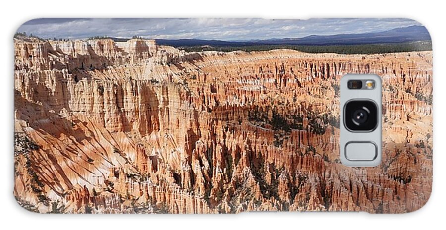 Bryce Canyon Galaxy Case featuring the photograph Clouds Over Bryce Canyon by Yvonne Jasinski