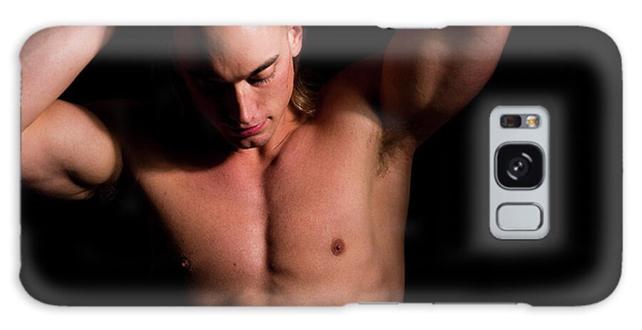 Dave Galaxy Case featuring the photograph Dave Bodybuilder by Jim Whitley