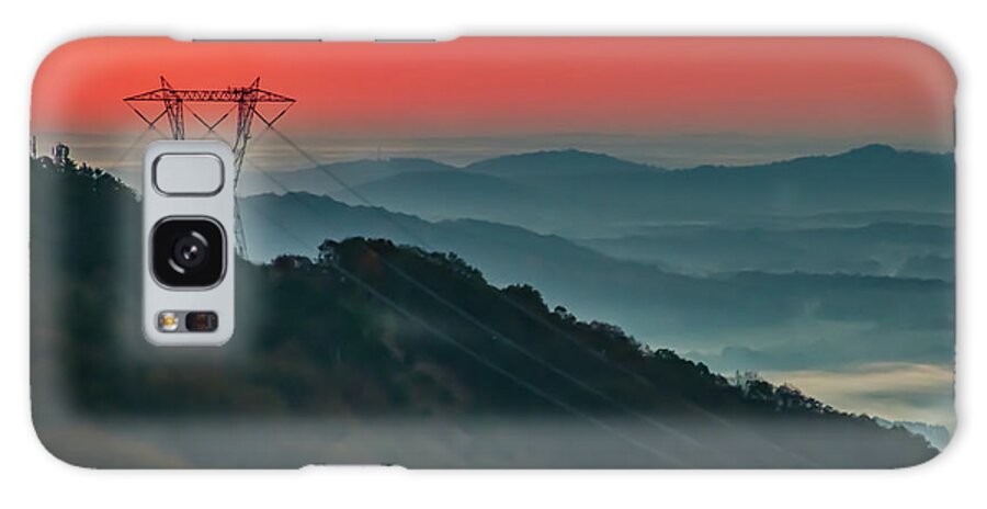 Valley Sunrise Galaxy Case featuring the photograph Dawn in the Valley by Deb Beausoleil
