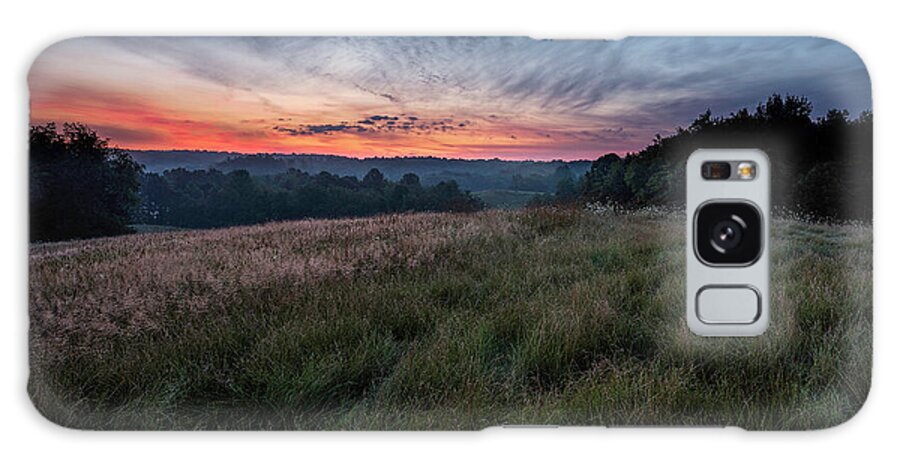 Dawn Galaxy Case featuring the photograph Dawn Over The Hills by Dale Kincaid
