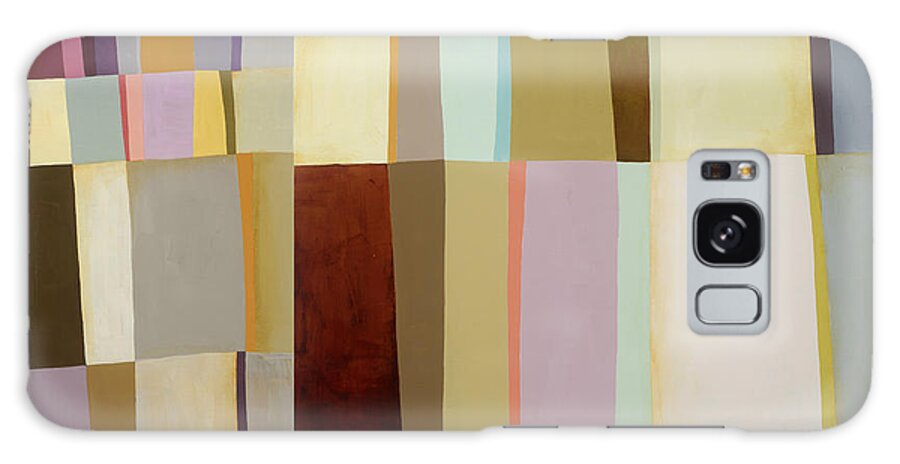 Abstract Art Galaxy Case featuring the digital art Desert Stripe Composite #1 by Jane Davies