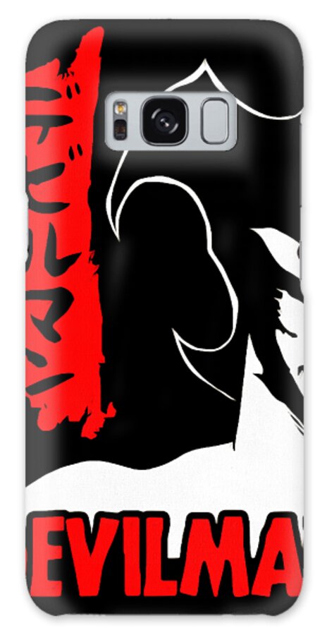 Devilman Galaxy Case featuring the digital art Devilman by Jasper Knorr
