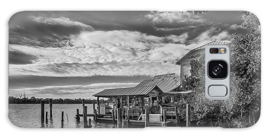 Landscape Galaxy Case featuring the photograph Dockside Seafood Market by Russ Burch
