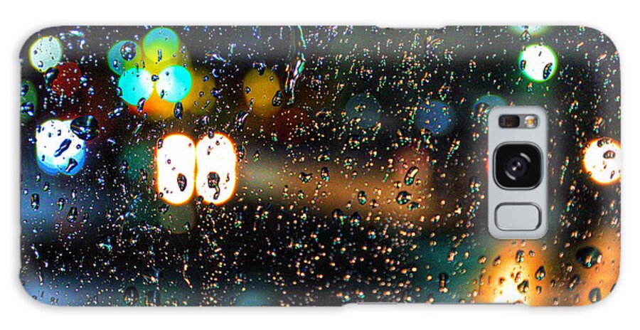 Photo Galaxy Case featuring the photograph Drive by Rain by Evan Foster