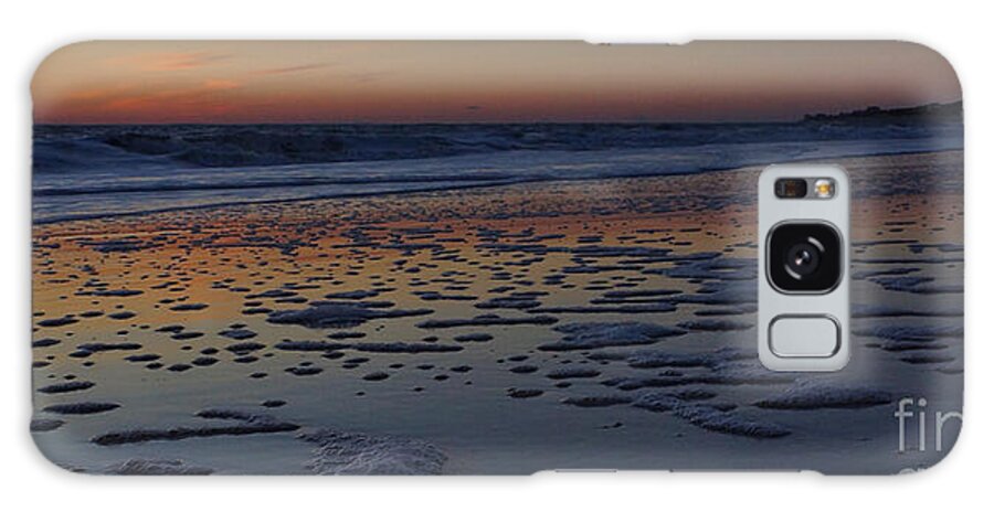 Beach Galaxy Case featuring the photograph Dusk in Rota by fototaker Tony