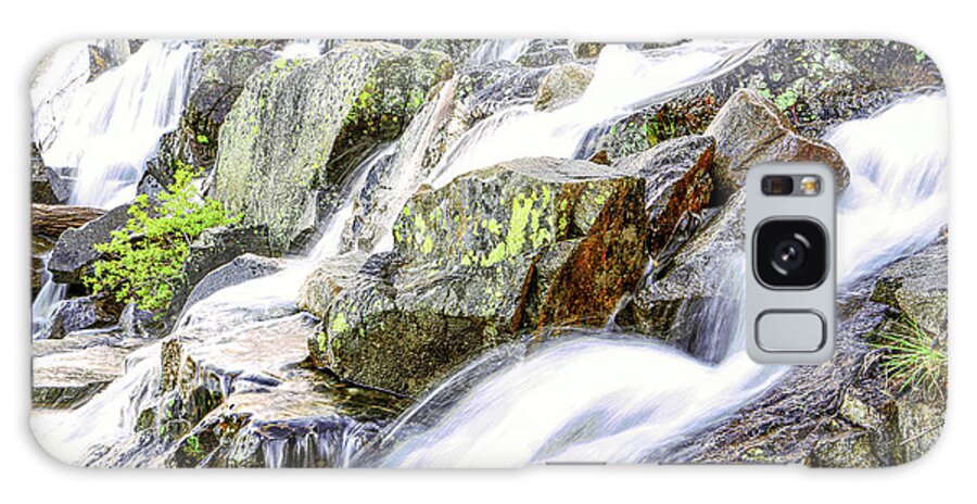 Waterfall Galaxy Case featuring the photograph Eagle Falls Side View by Randy Bradley