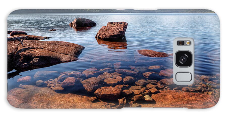 Acadia National Park Galaxy Case featuring the photograph Eagle Lake 3885 by Greg Hartford