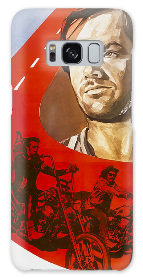 Easy Galaxy Case featuring the painting ''Easy Rider'', 1969, movie poster painting by Movie World Posters