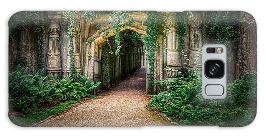 Highgate Cemetery Galaxy Case featuring the photograph Egyptian Avenue by Raymond Hill