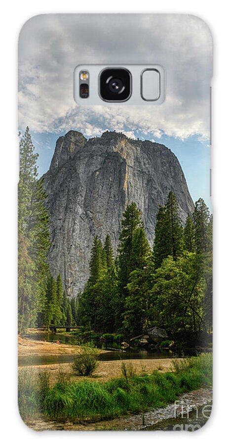 Yosemite Galaxy Case featuring the photograph El Capitan and The Merced River Yosemite National Park by Abigail Diane Photography
