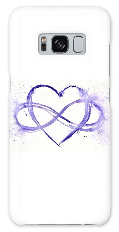 Oneness Galaxy Case featuring the painting Only Love Is Eternal by Michal Madison