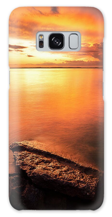 Sunset Galaxy Case featuring the photograph Evening Splendor by Nate Brack