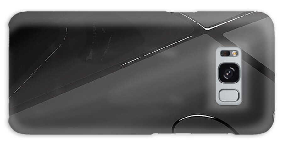 Sports Car Galaxy Case featuring the digital art Evora X Design Great British Sports Cars - Grey Metallic by Moospeed Art