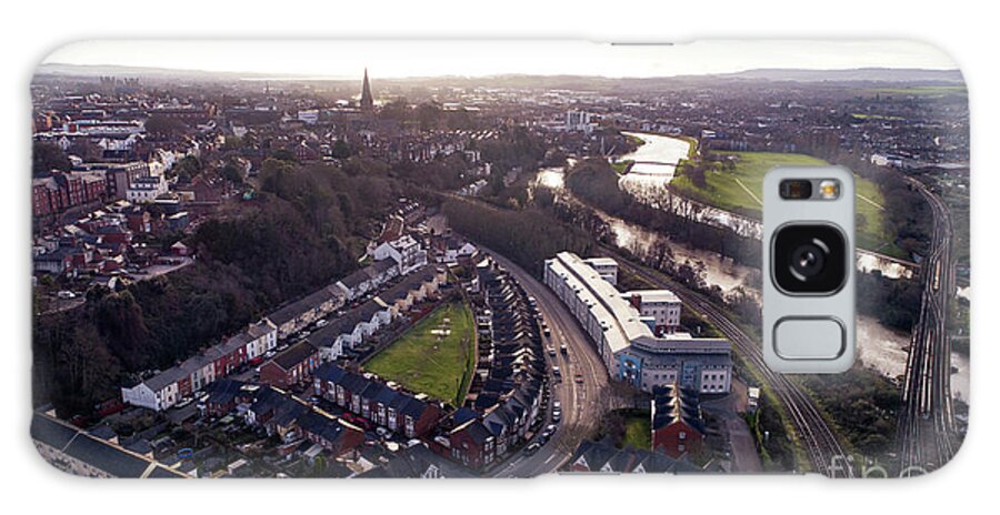 Exeter Galaxy Case featuring the photograph Exeter West Junction by Rob Hawkins