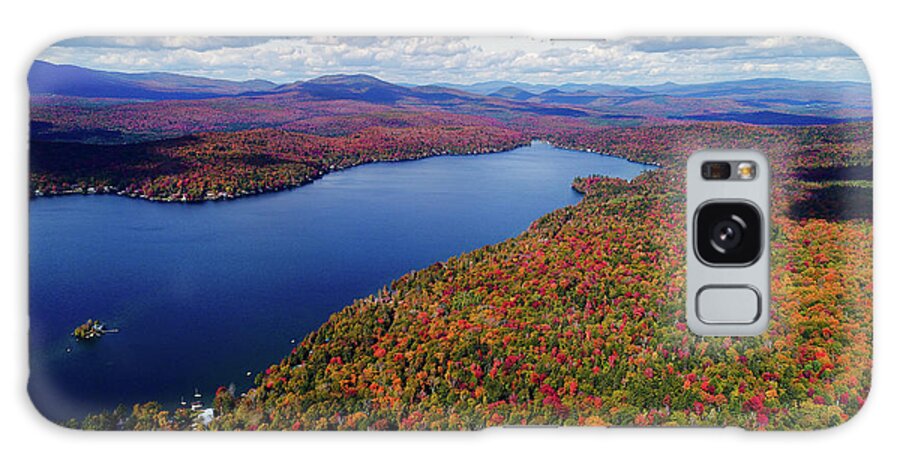Maidstone Lake Galaxy Case featuring the photograph Fall at Maidstone Lake, Vermont by John Rowe