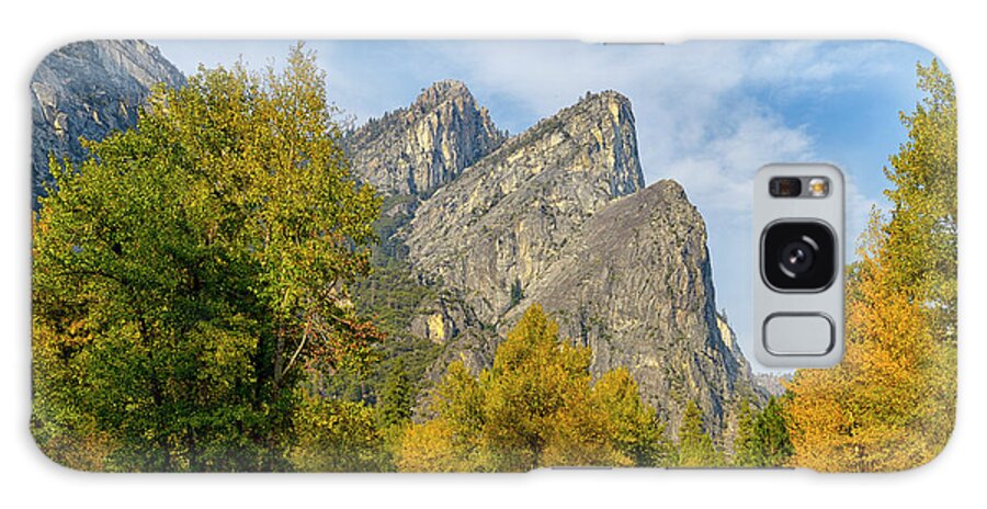 Fall Galaxy Case featuring the photograph Fall Foliage in Yosemite National park by Amazing Action Photo Video