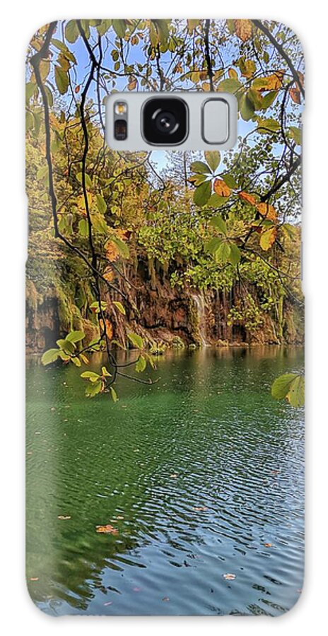 Plitvice Lakes Galaxy Case featuring the photograph Fall in Plitvice Lakes Croatia by Yvonne Jasinski