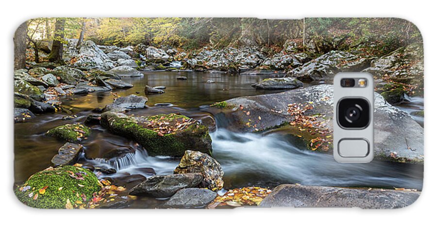 Fall Galaxy Case featuring the photograph Fall Mountain Stream by Jim Miller