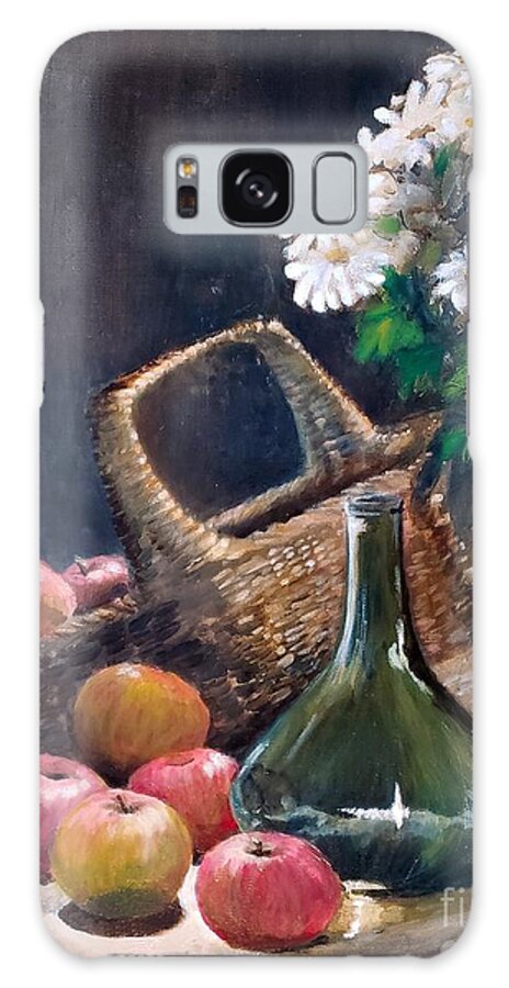 Fall Galaxy Case featuring the painting Fall Still Life by Merana Cadorette