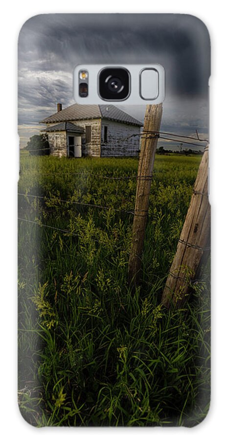 South Dakota Galaxy Case featuring the photograph Falling Away From Me by Aaron J Groen