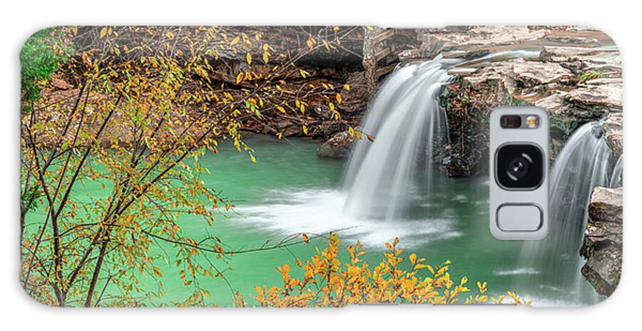 Falling Water Falls Galaxy Case featuring the photograph Falling Water Falls Panorama In The Fall by Gregory Ballos