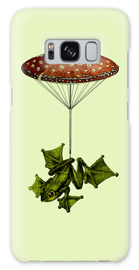 Frog Galaxy Case featuring the digital art Fantasy Frog by Madame Memento