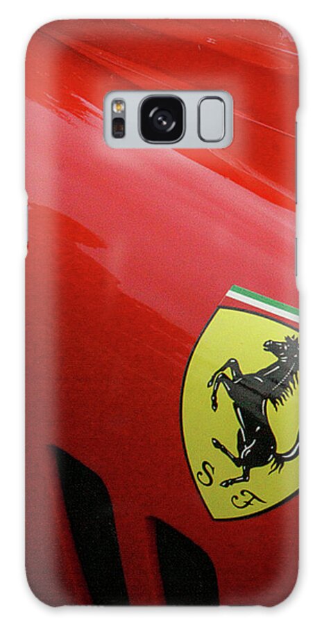 Old Galaxy Case featuring the photograph Ferrari by Jim Whitley