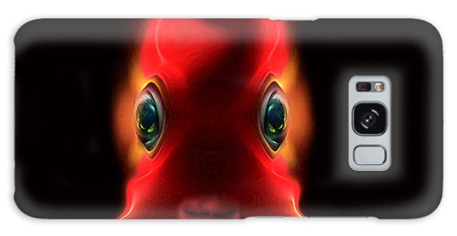 Fiffi The Funky Fish Galaxy Case featuring the digital art Fiffi the funky fish by Giada Rossi