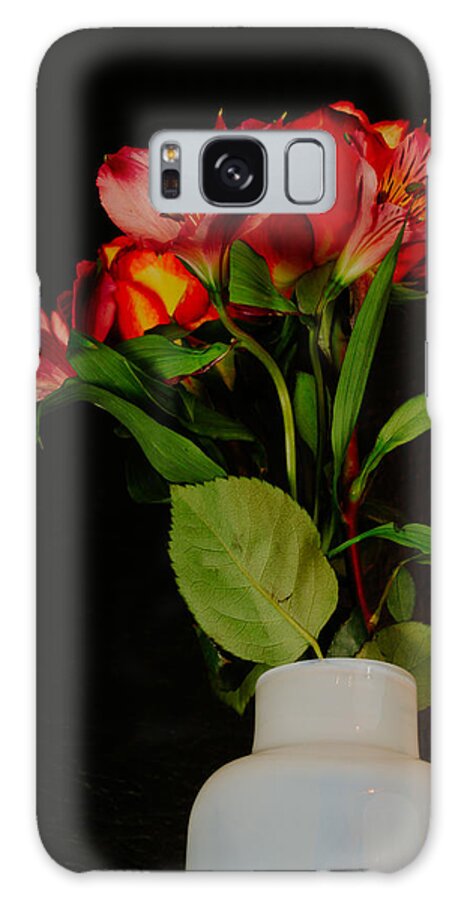 Flower Galaxy Case featuring the photograph Flowers by Windshield Photography