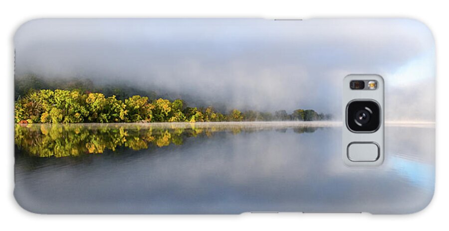 Lake Winona Galaxy Case featuring the photograph Fog to Lift by Susie Loechler