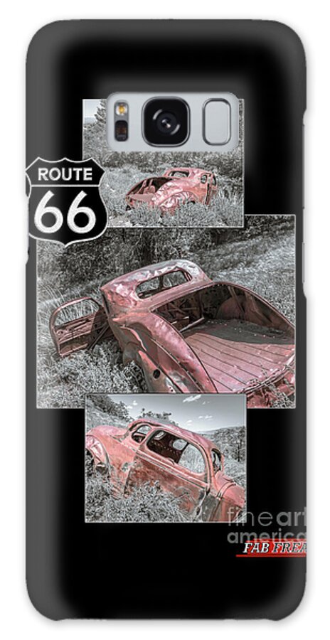 Forgotten Galaxy Case featuring the photograph Forgotten Coupe collage by Darrell Foster