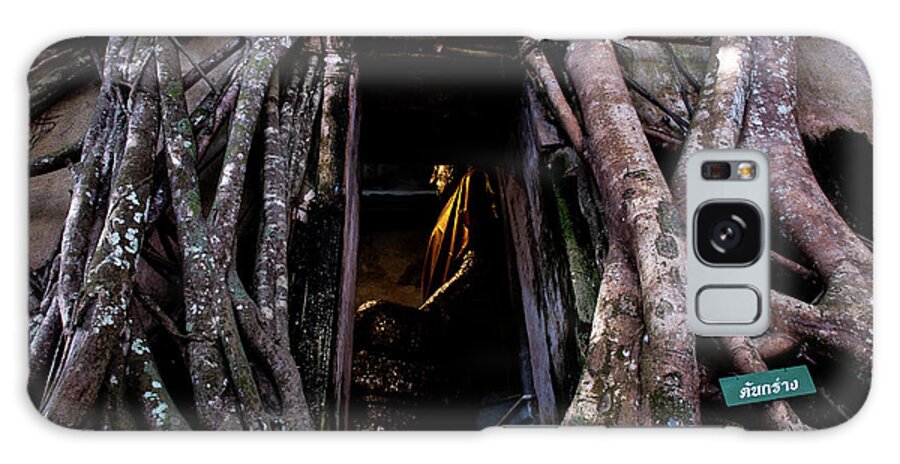 Banyan Galaxy Case featuring the photograph Forgotten Temple - Wat Ban Kung, Thailand by Earth And Spirit